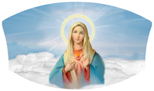 DNSWILL 108 BL Immaculate Heart Clouds Blue